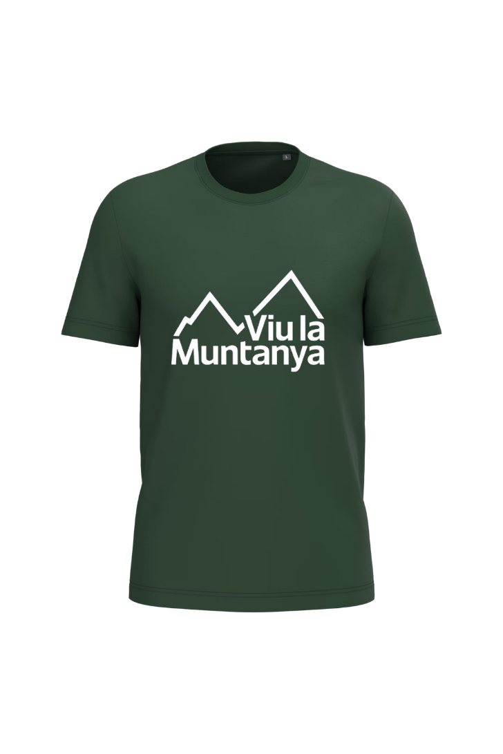 Samarreta de cotó Viu la Muntanya